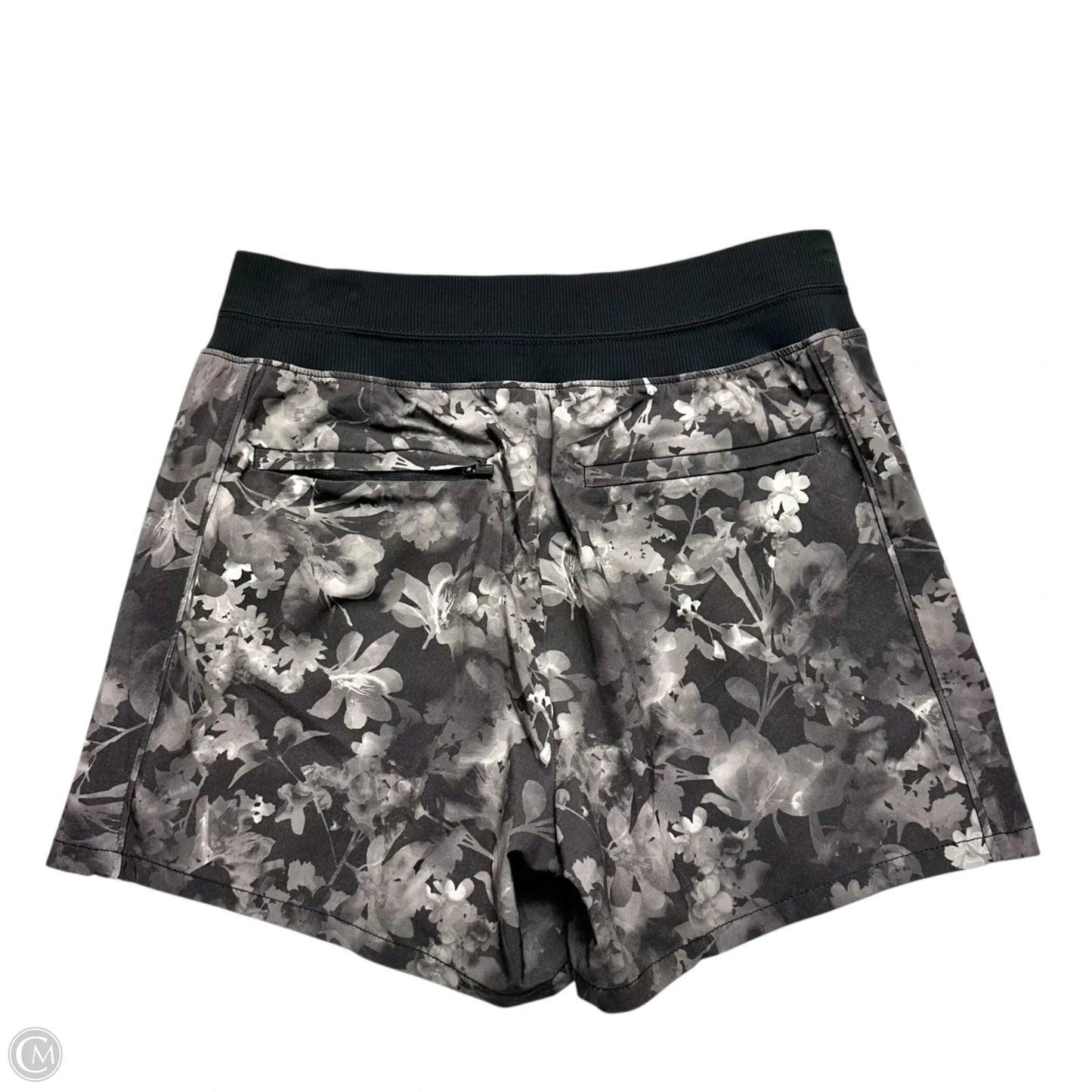 Athletic Shorts By Athleta In Black & Grey, Size: 4