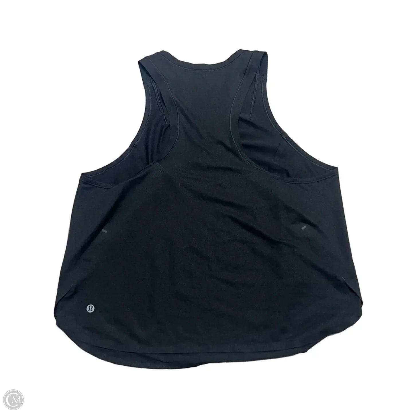 Athletic Tank Top By Lululemon In Black, Size: L