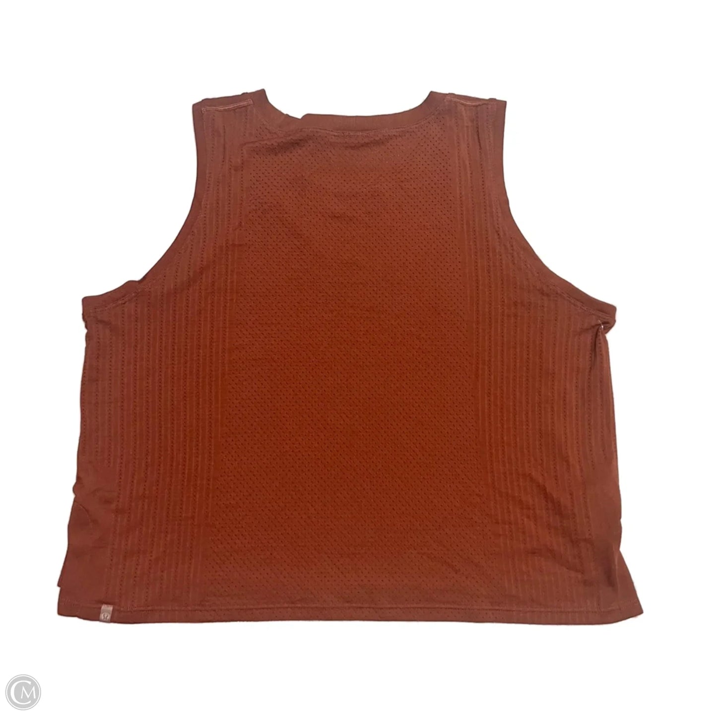 Athletic Tank Top By Lululemon In Brown, Size: M