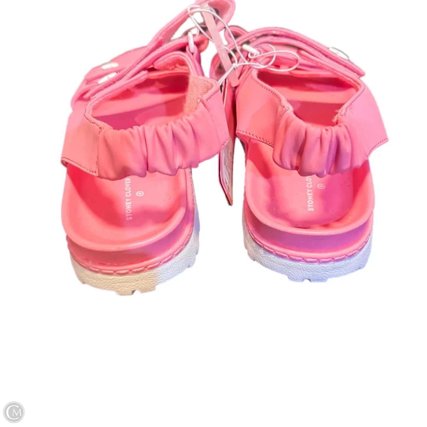 Sandals Flats By Stoney Clover In Pink, Size: 9