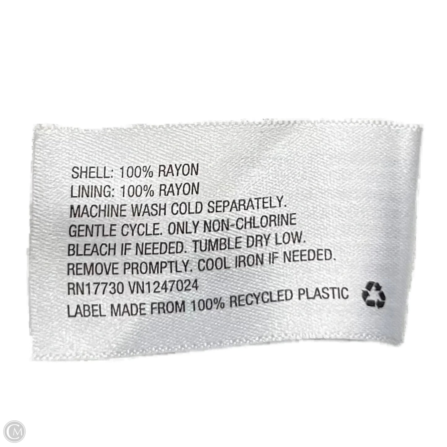 Dress Casual Short By Rixo x Target In Green & White, Size: Xl