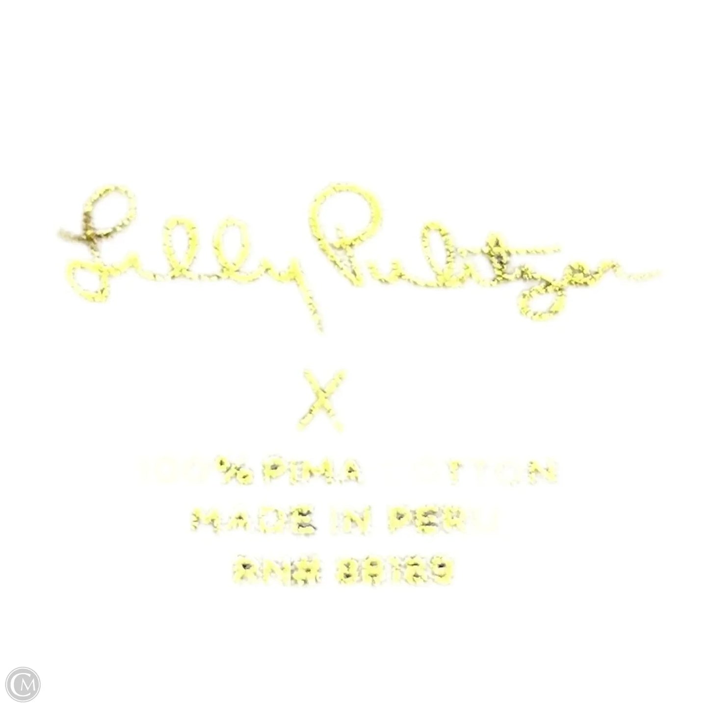 Dress Designer By Lilly Pulitzer In Blue & White, Size: Xl