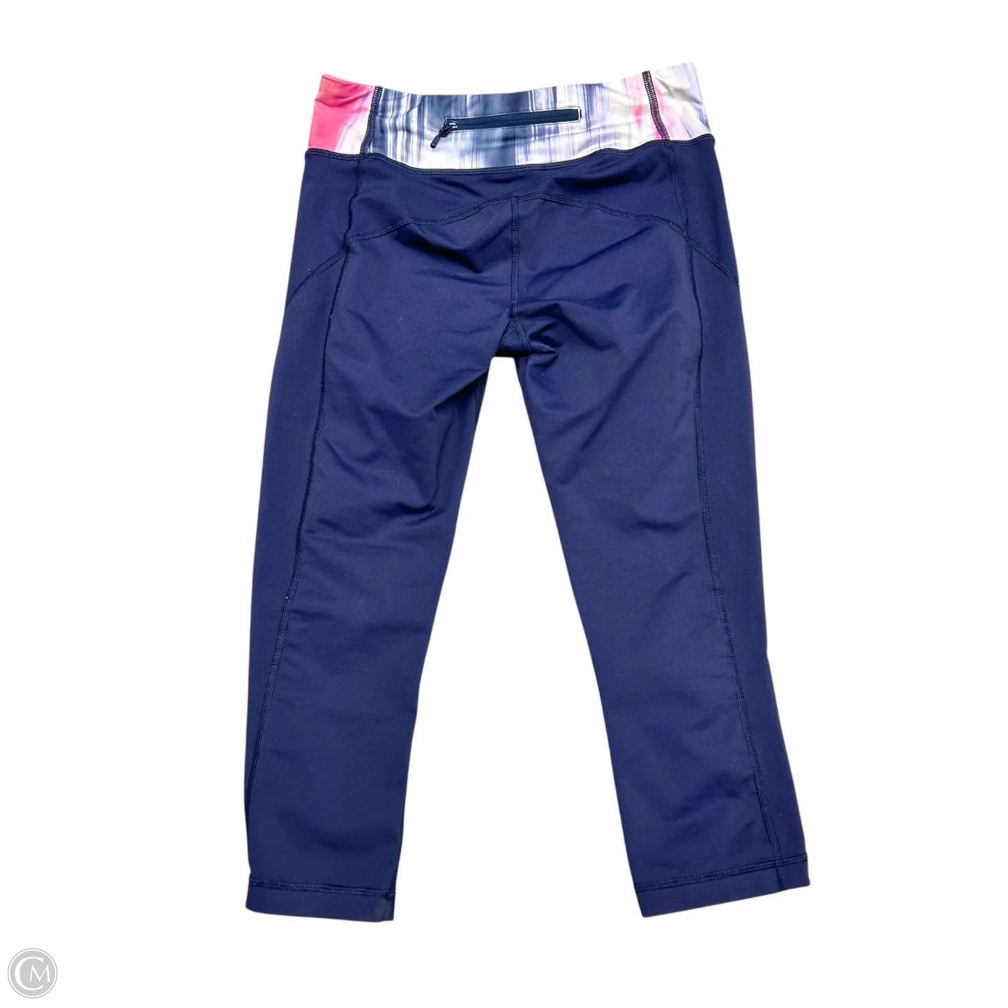 Athletic Leggings By Lululemon In Blue, Size: 6