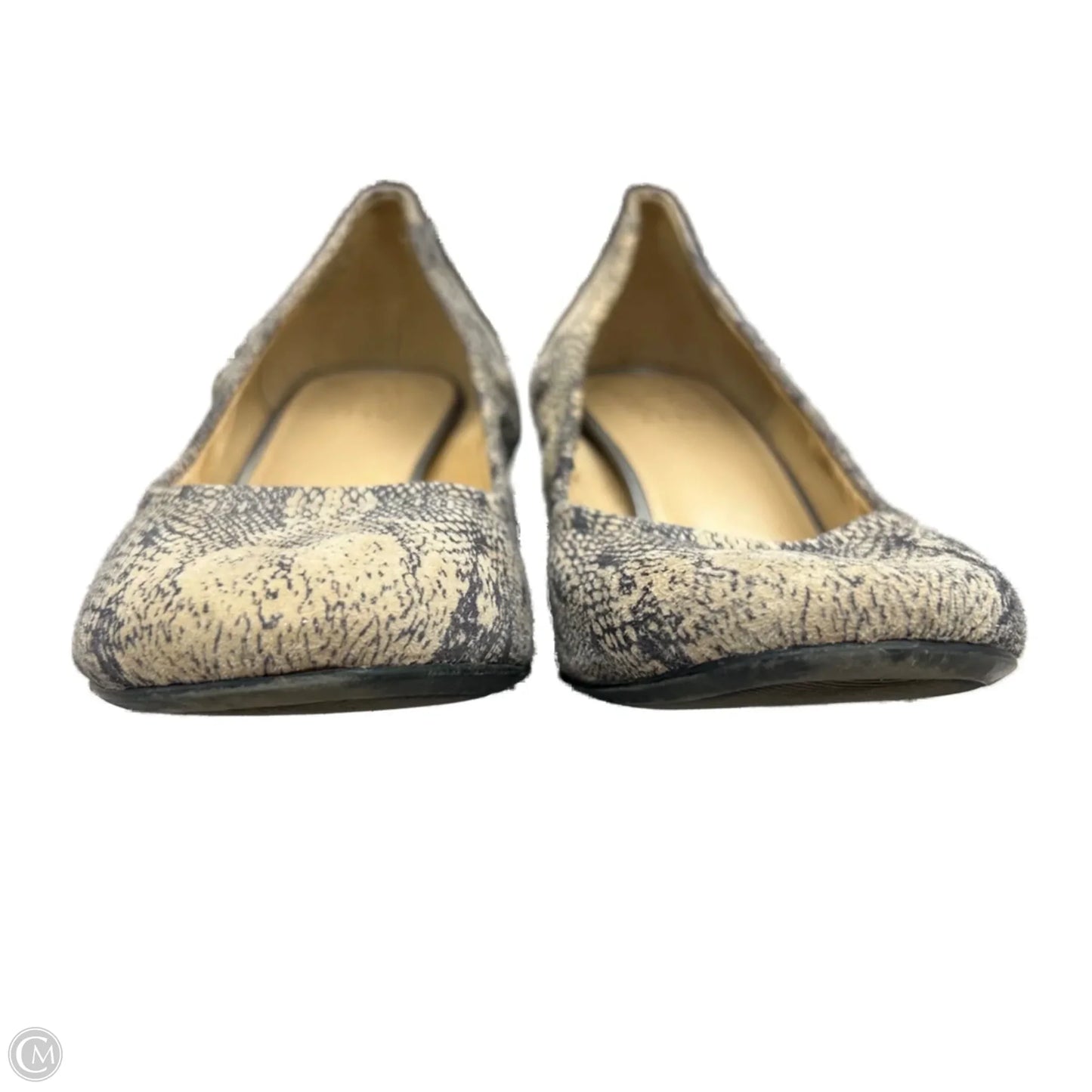 Shoes Heels Block By Naturalizer In Snakeskin Print, Size: 11