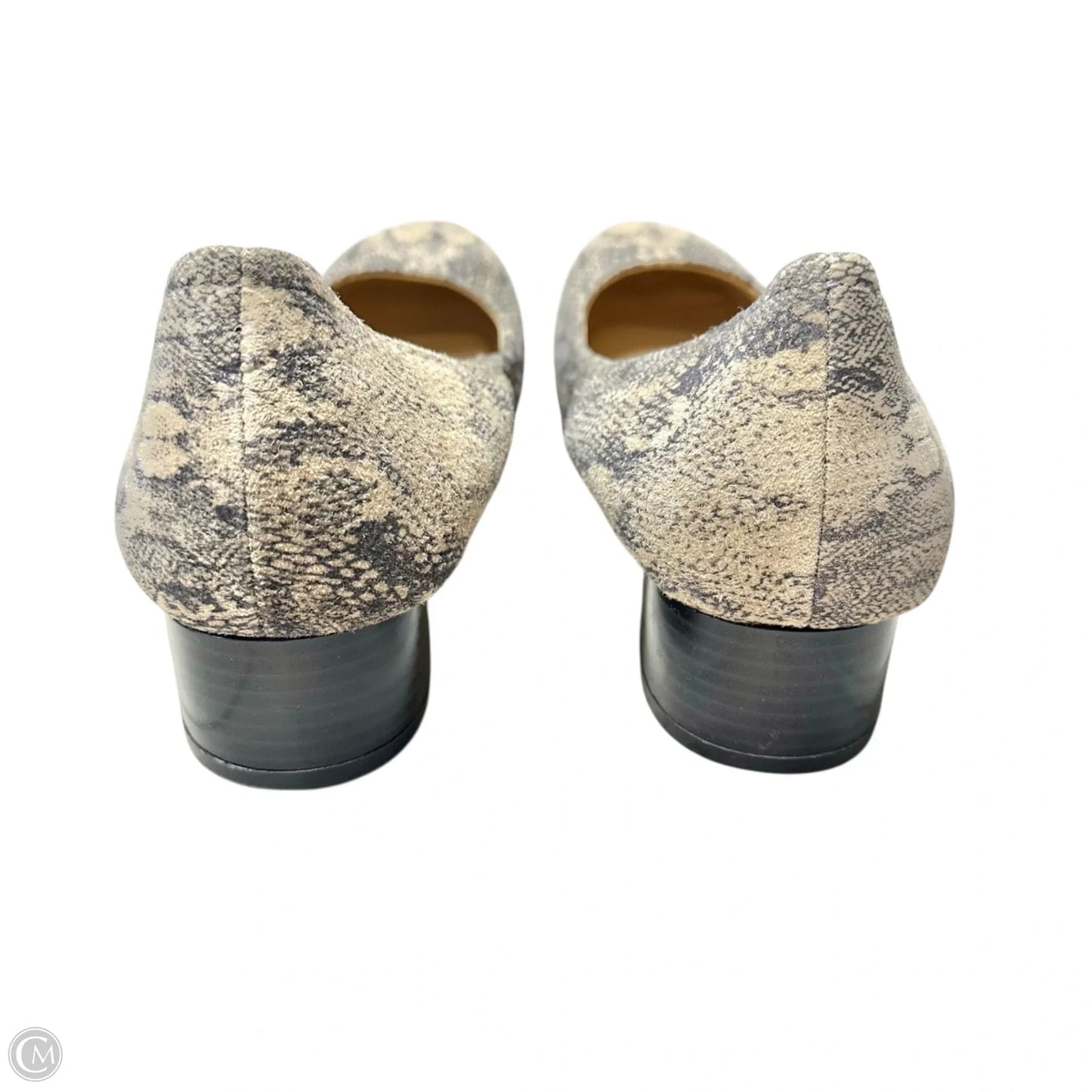 Shoes Heels Block By Naturalizer In Snakeskin Print, Size: 11