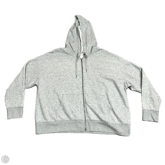 Sweatshirt Hoodie By Old Navy In Grey, Size: Xxl