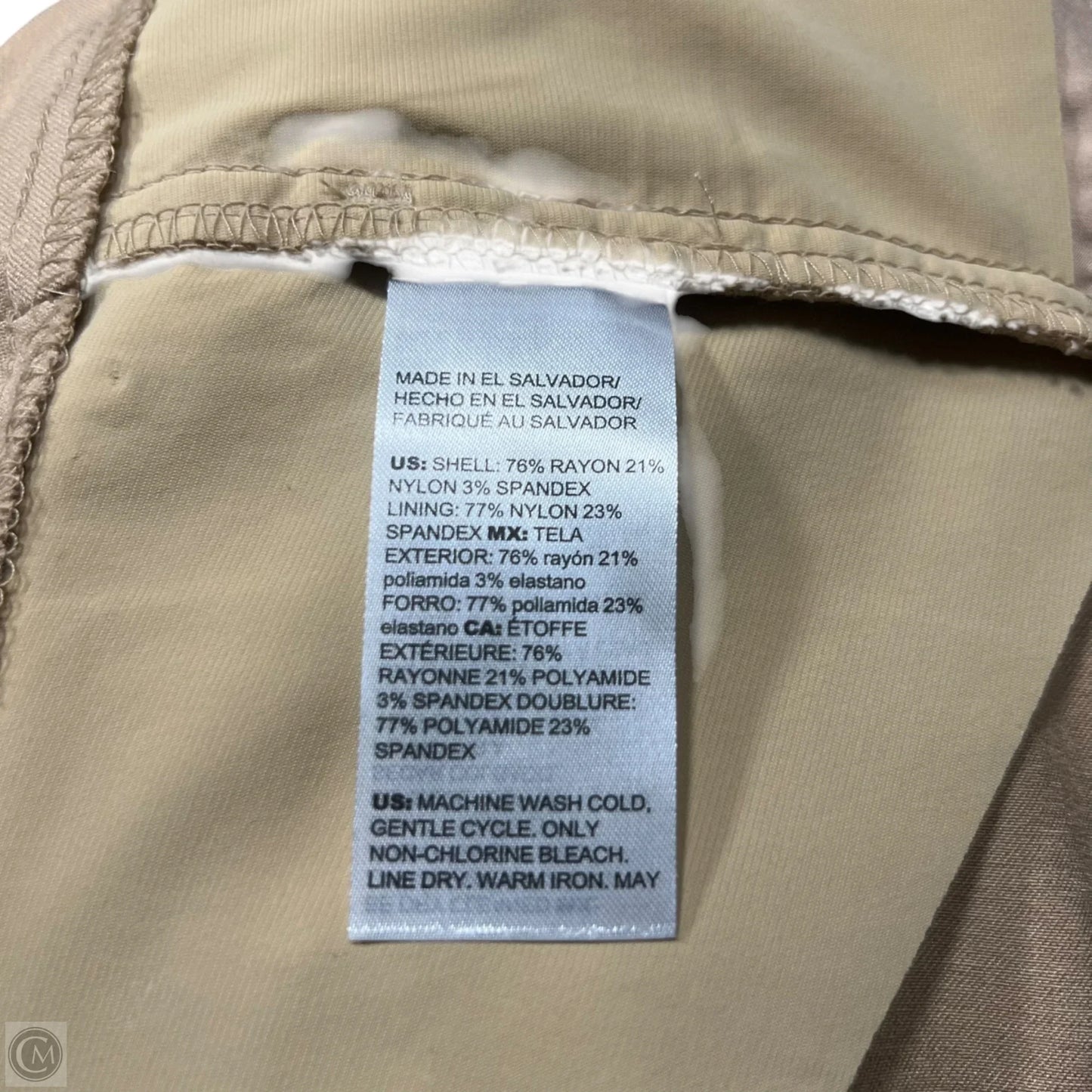 Pants Dress By Chicos In Tan, Size: 4