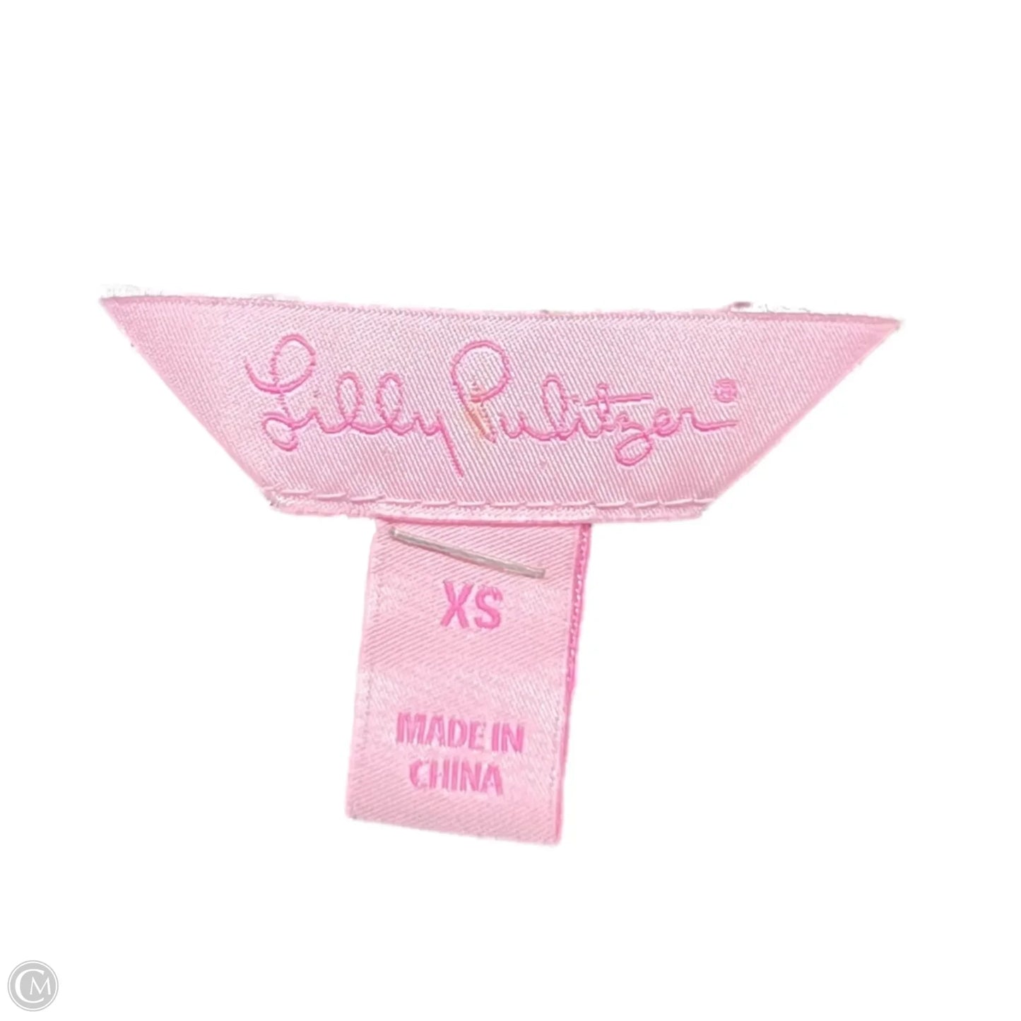 Top Long Sleeve Designer By Lilly Pulitzer In Black & Gold, Size: Xs