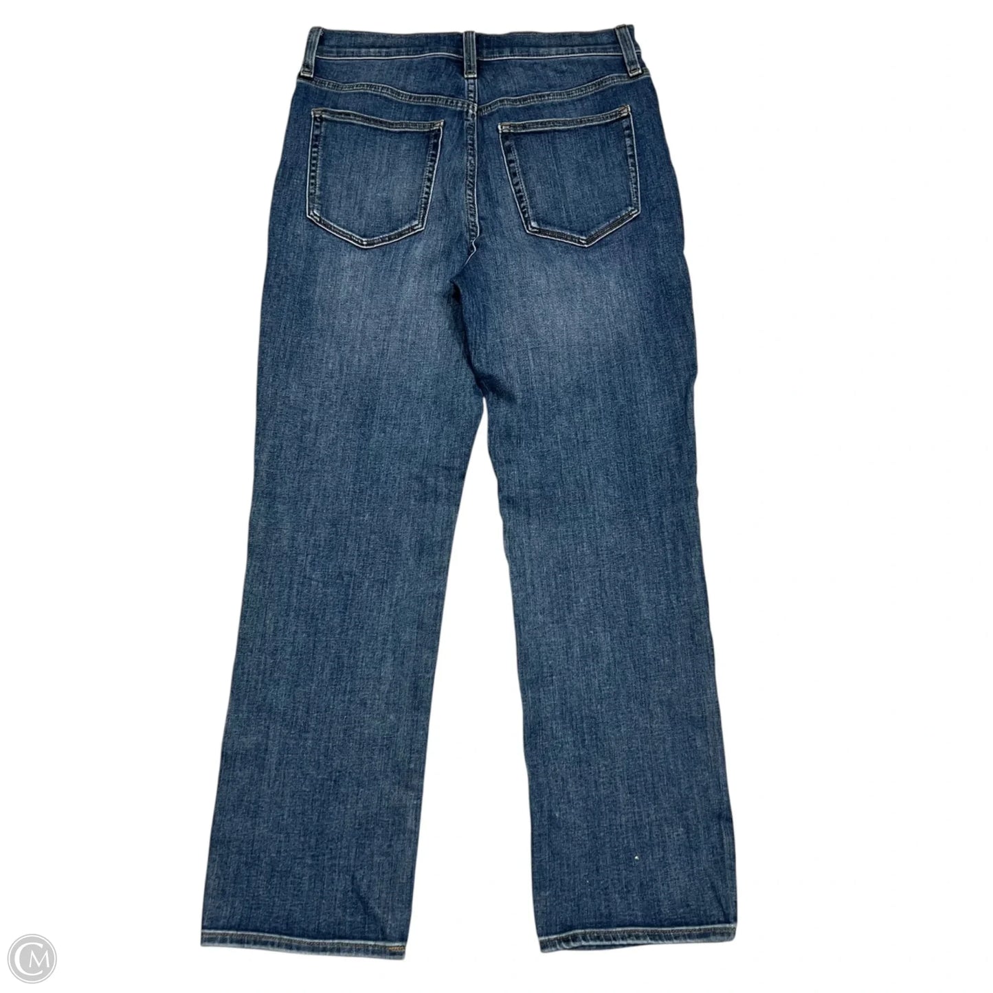Jeans Straight By J. Crew In Blue Denim, Size: 4