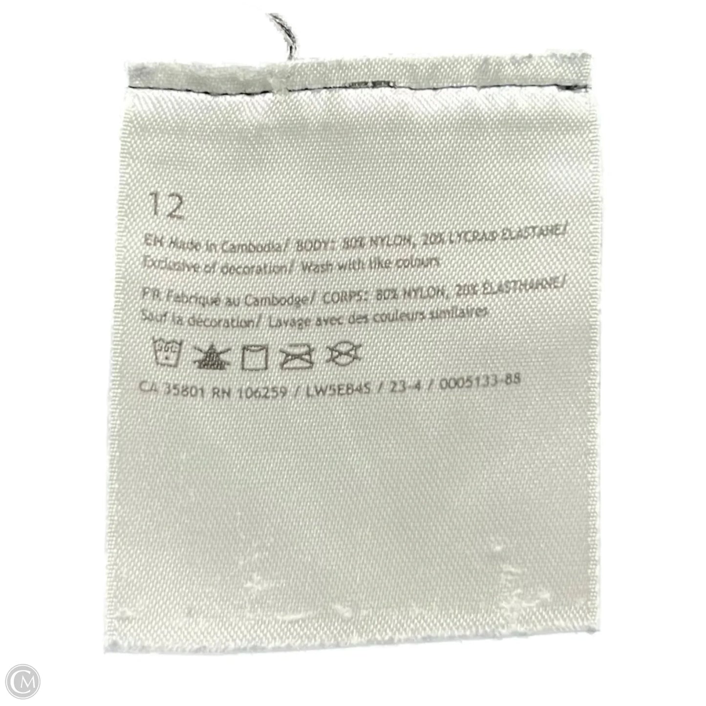 Athletic Leggings By Lululemon In Black, Size: 12