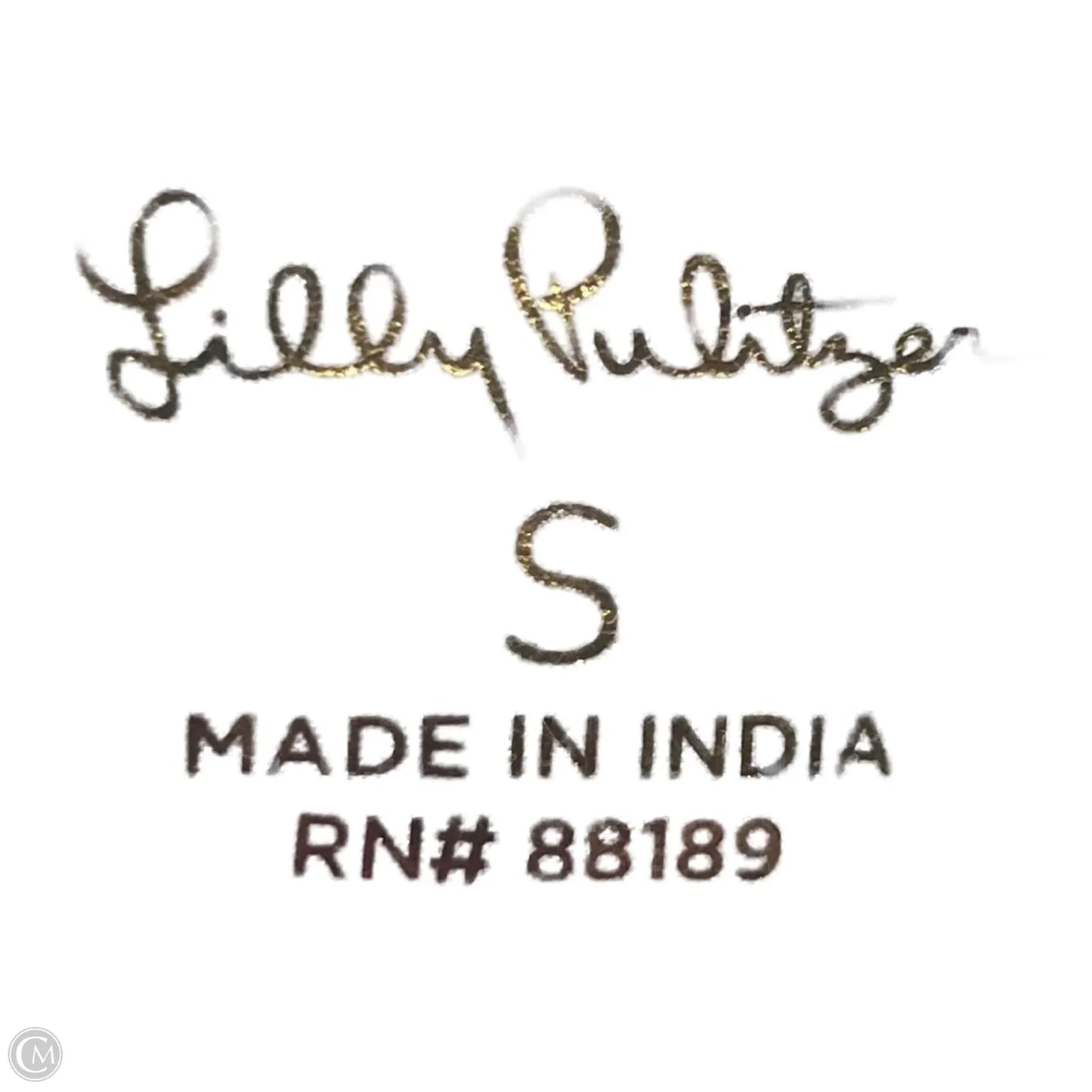 Dress Designer By Lilly Pulitzer In Green & Pink, Size: S