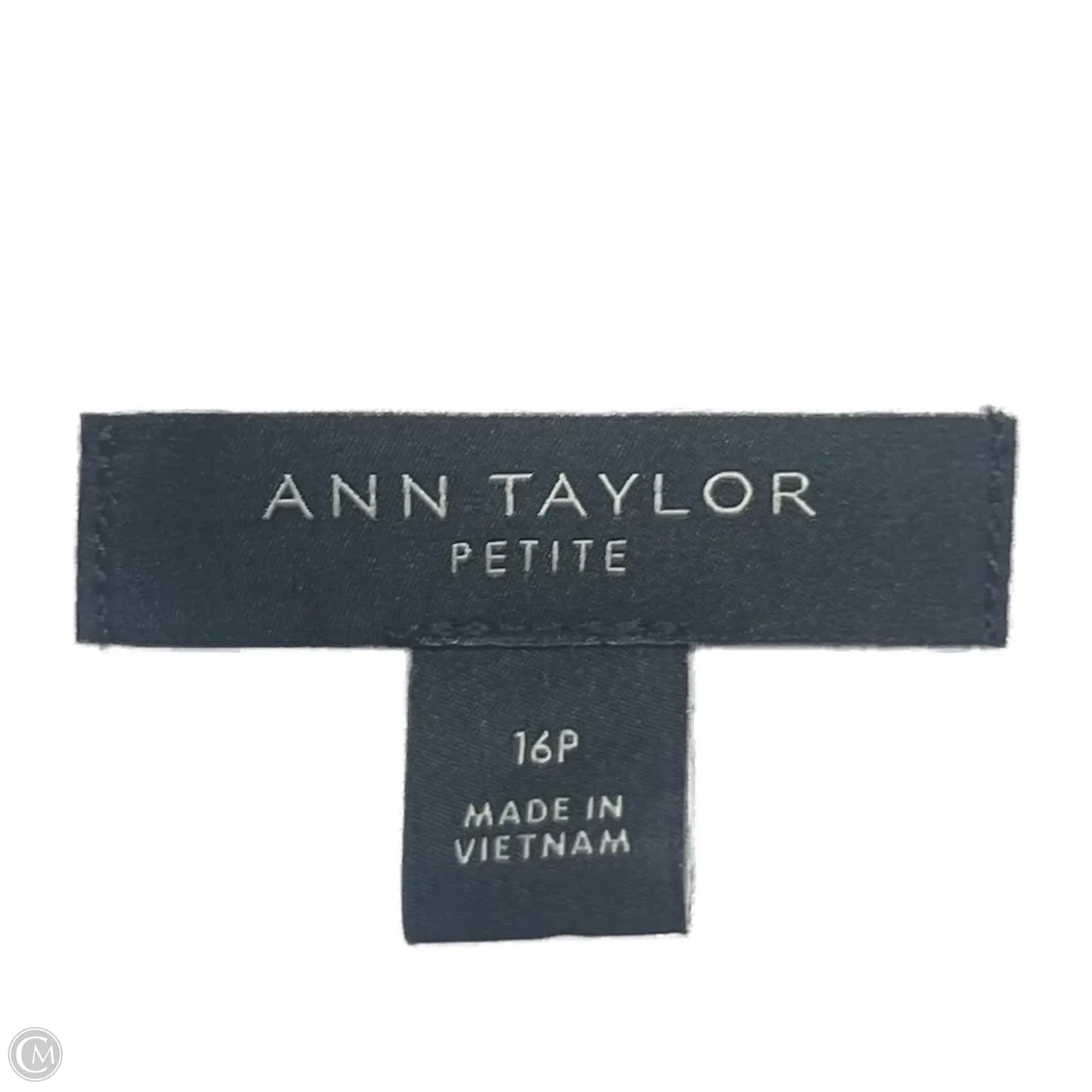 Blazer By Ann Taylor In Cream, Size: Xl