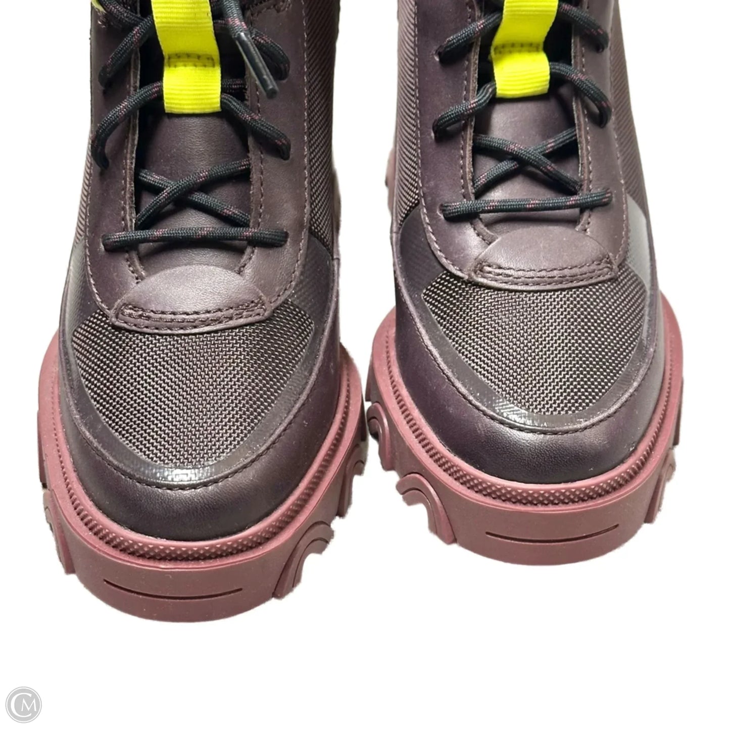 Boots Combat By Sorel In Maroon, Size: 6.5