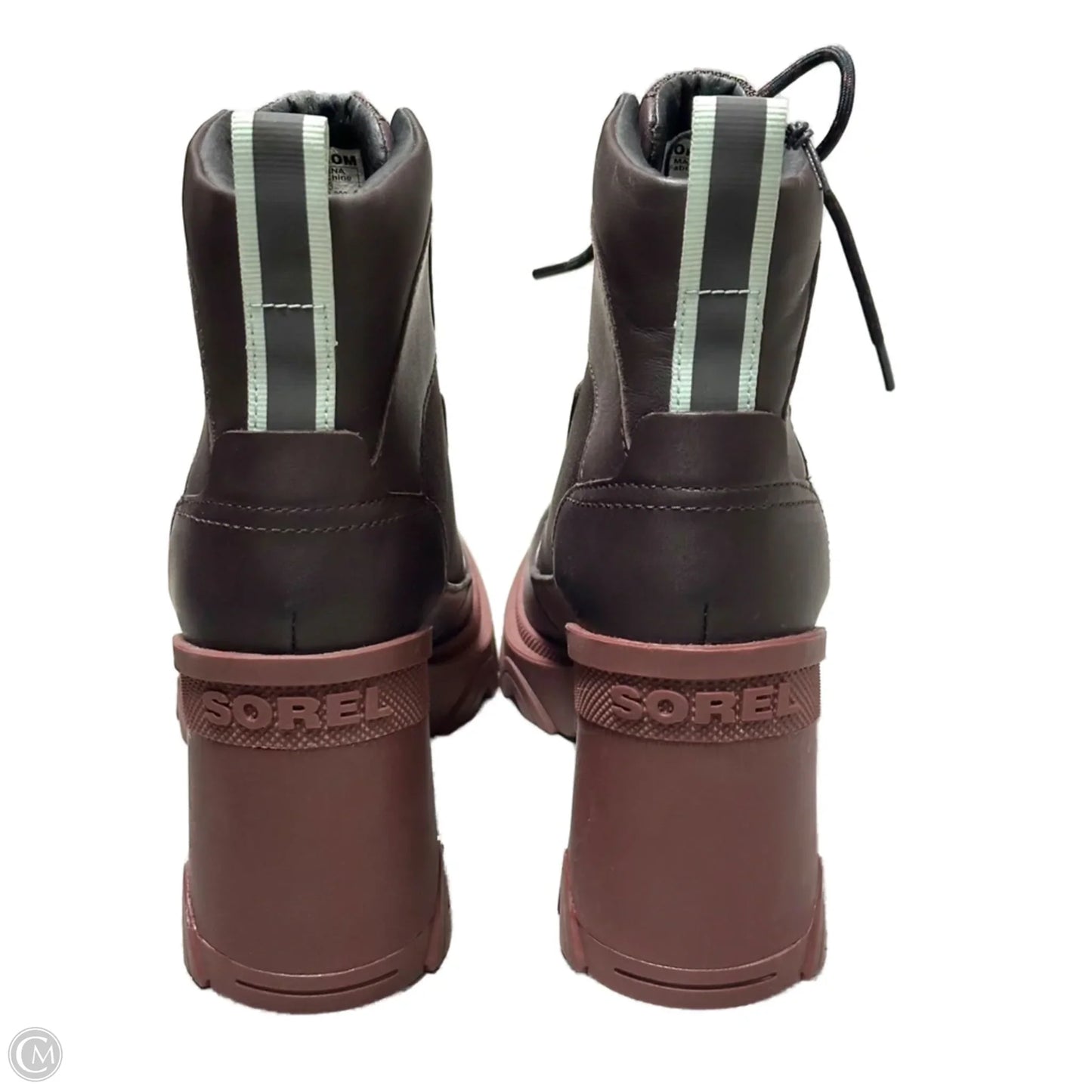 Boots Combat By Sorel In Maroon, Size: 6.5