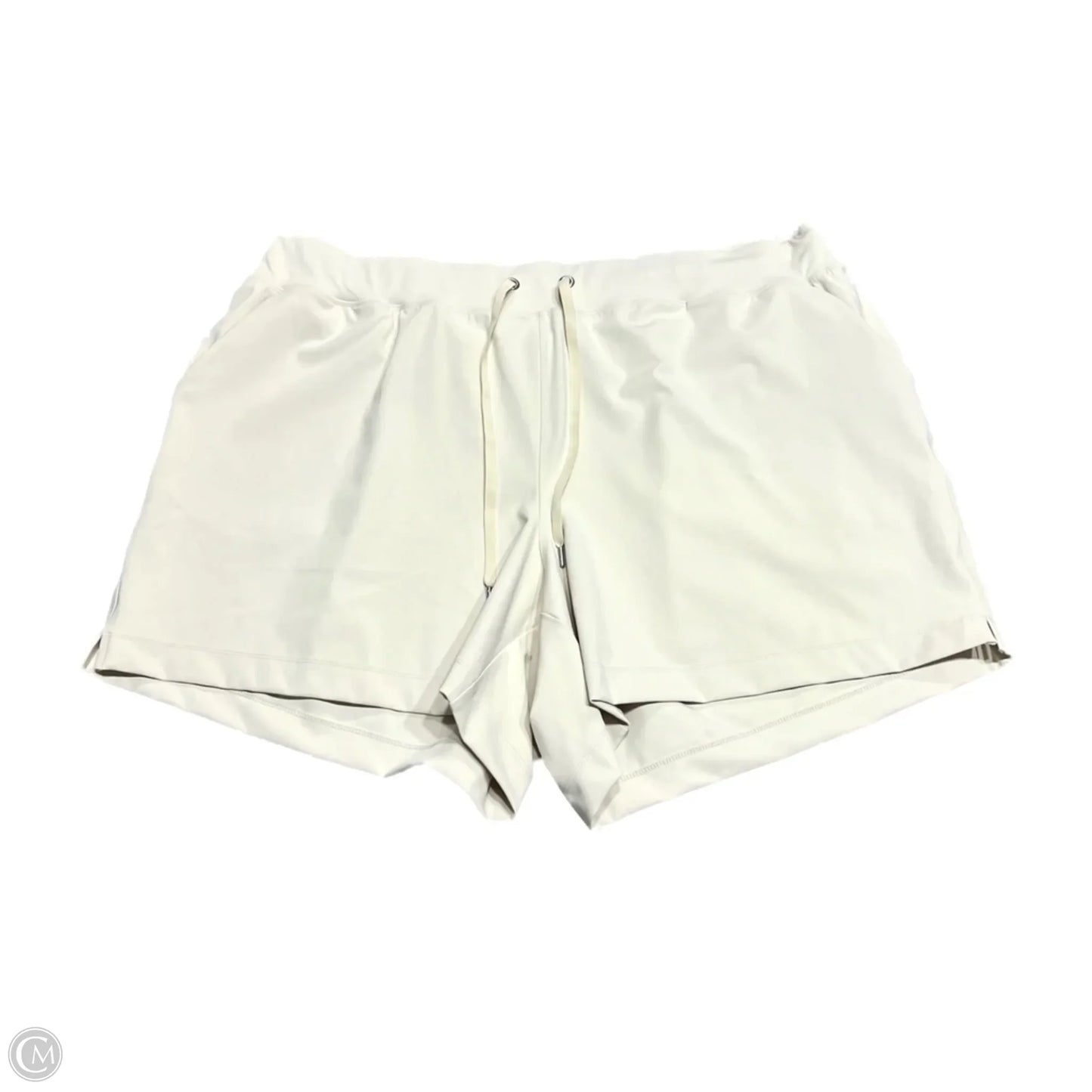Athletic Shorts By Livi Active In Cream, Size: 22