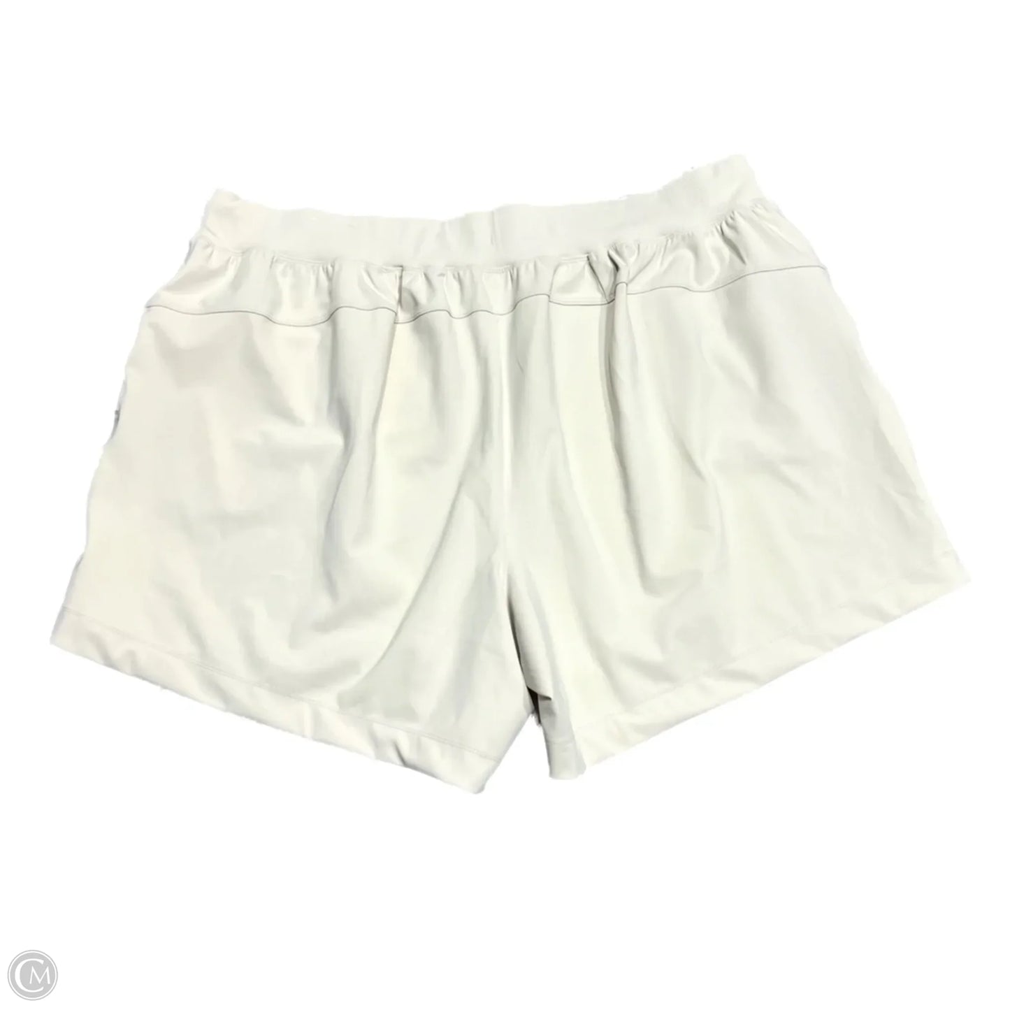 Athletic Shorts By Livi Active In Cream, Size: 22