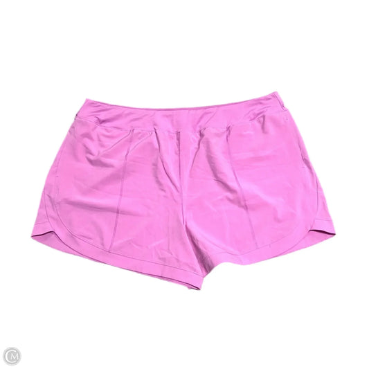 Athletic Shorts By Tek Gear In Purple, Size: 22