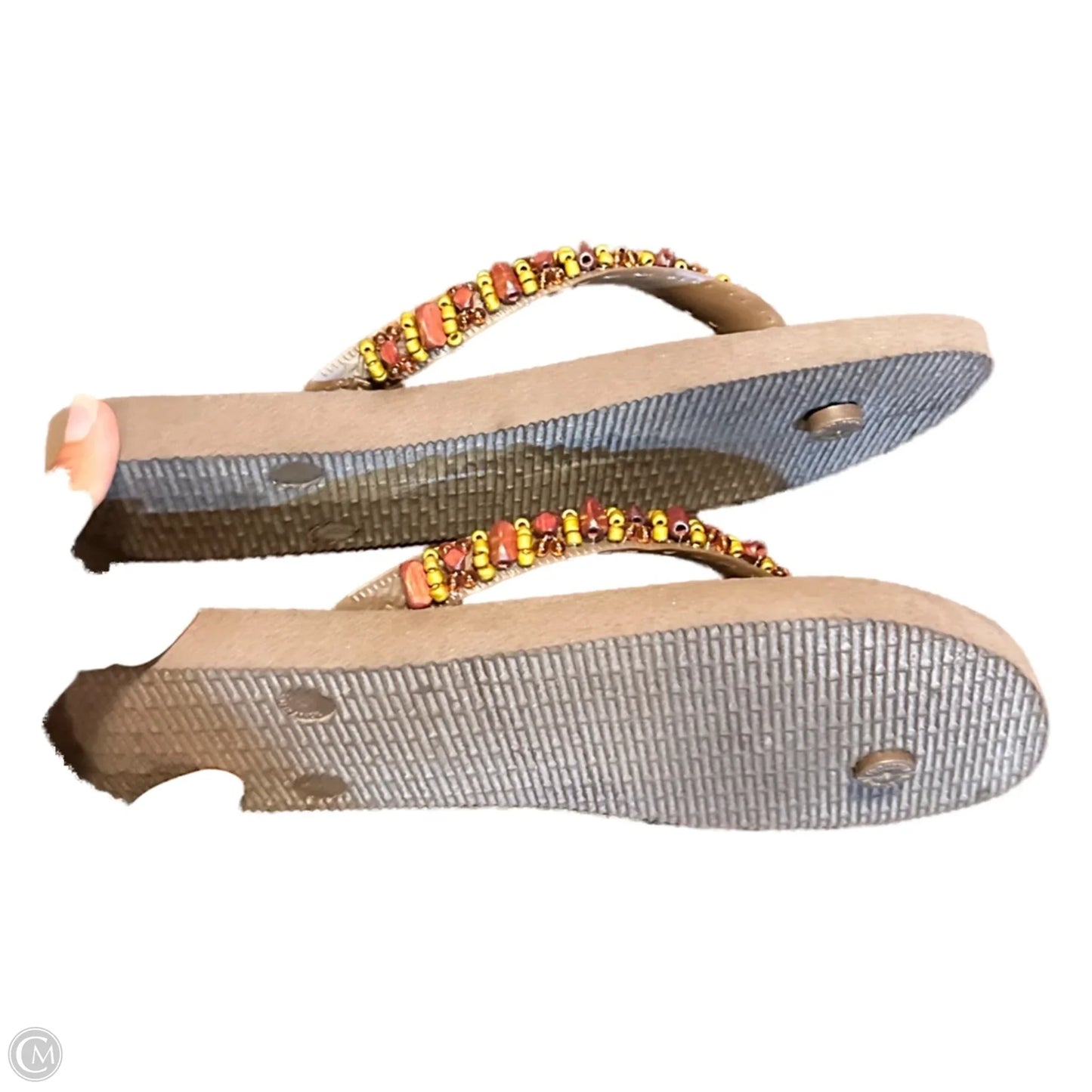 Sandals Flats By Havaianas In Brown, Size: 6