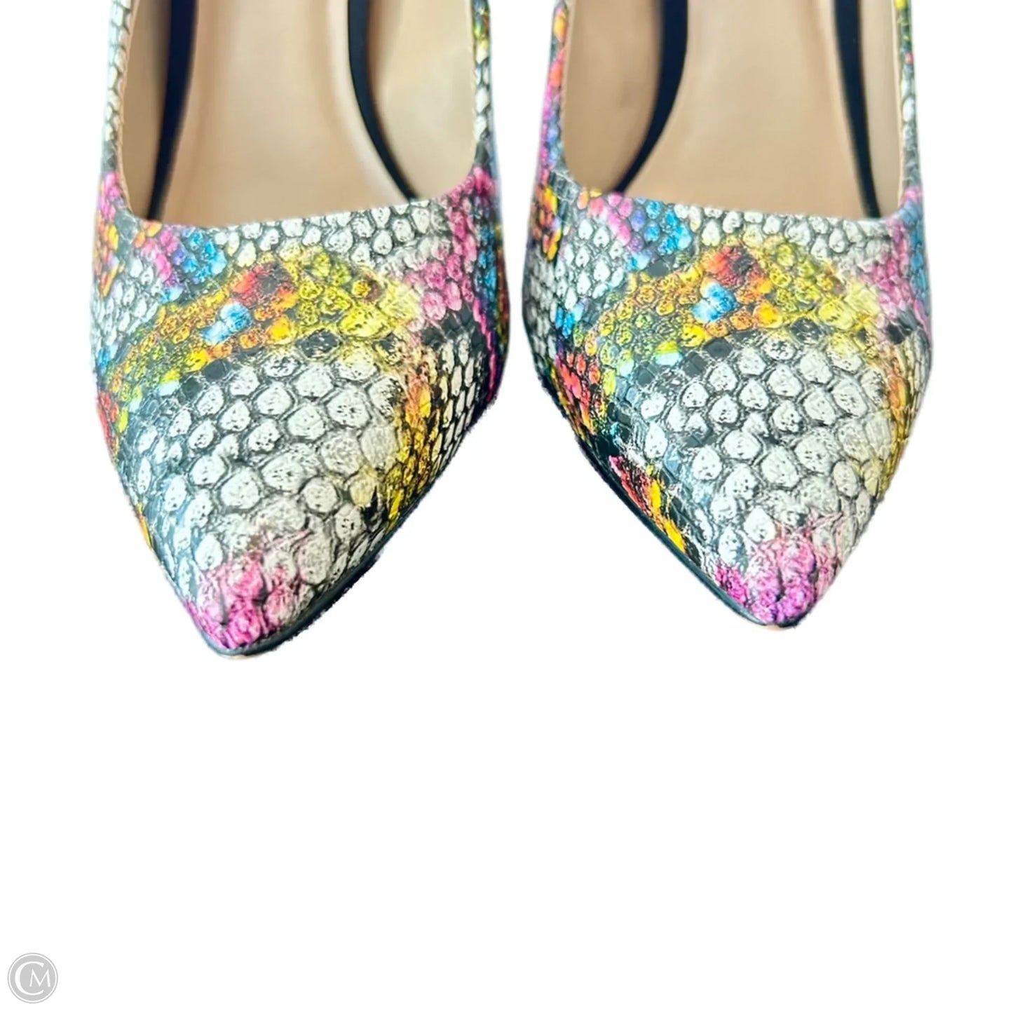 Shoes Heels Stiletto By Mix No 6 In Snakeskin Print, Size: 6.5