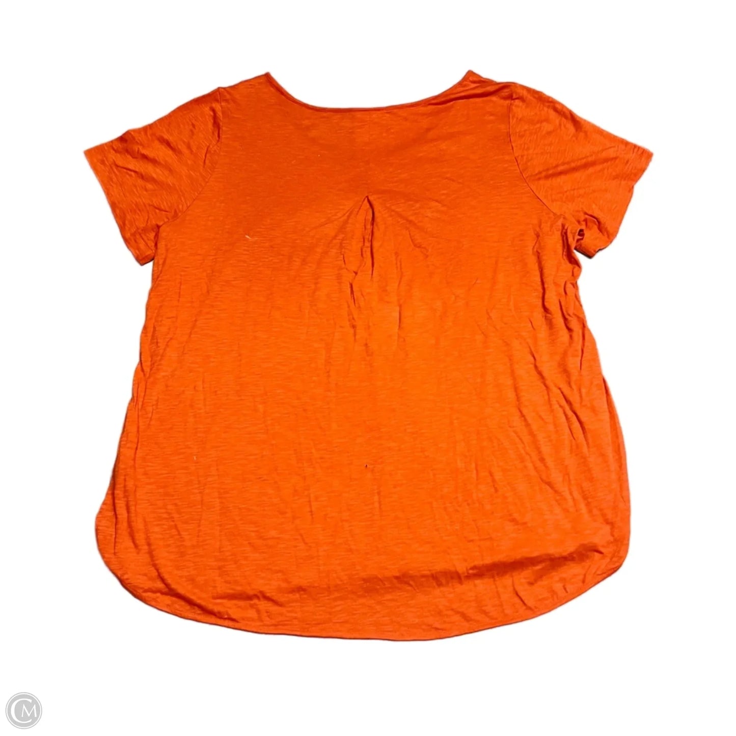 Top Short Sleeve By J. Jill In Orange, Size: 2x
