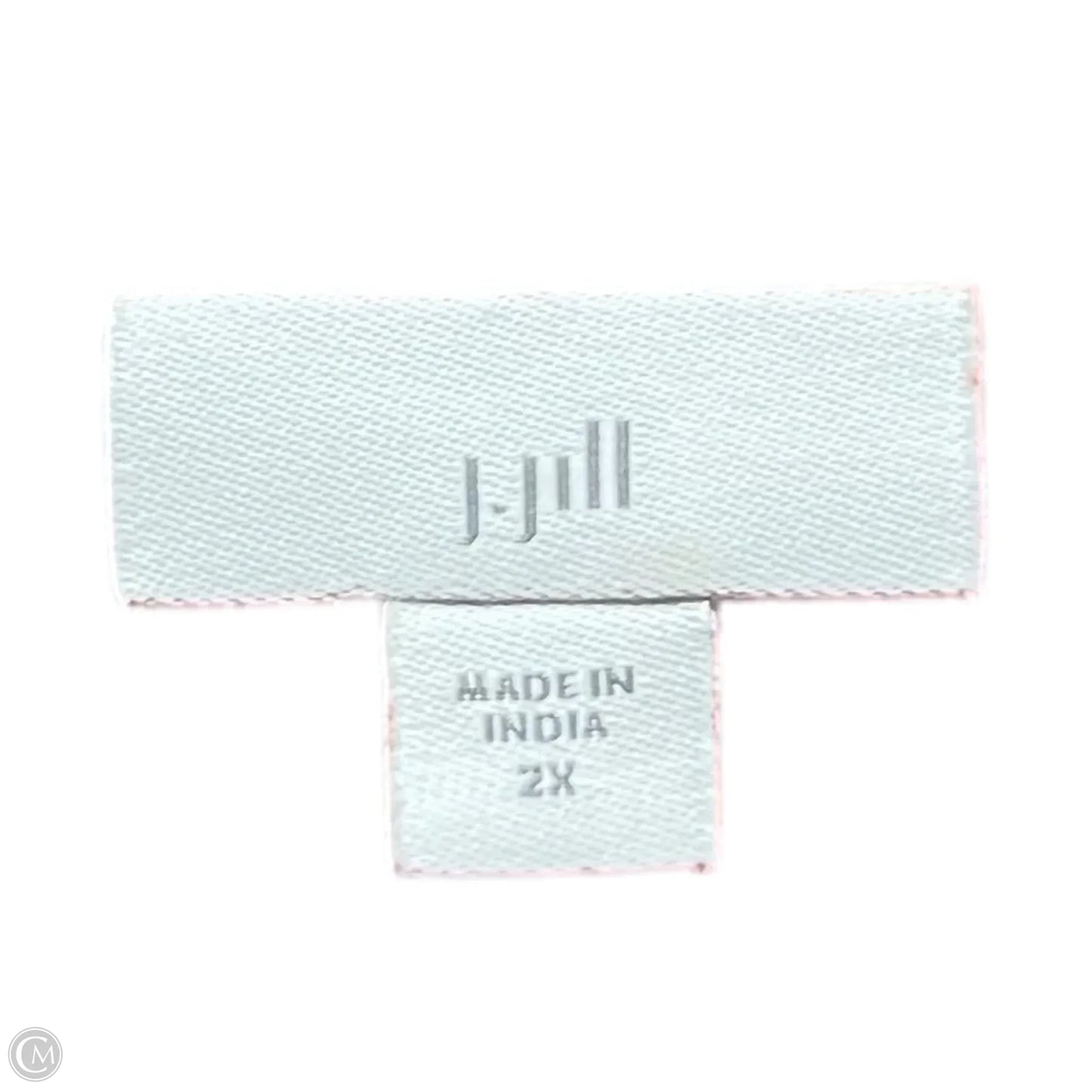 Top Short Sleeve By J. Jill In Orange, Size: 2x