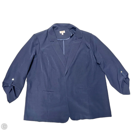 Blazer By Evri In Navy, Size: 4x