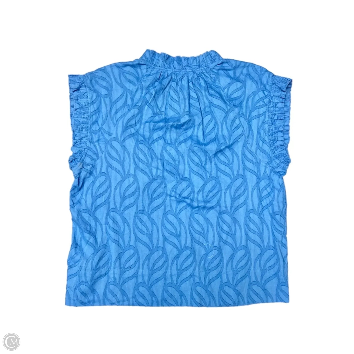 Top Sleeveless By Joie In Blue, Size: L