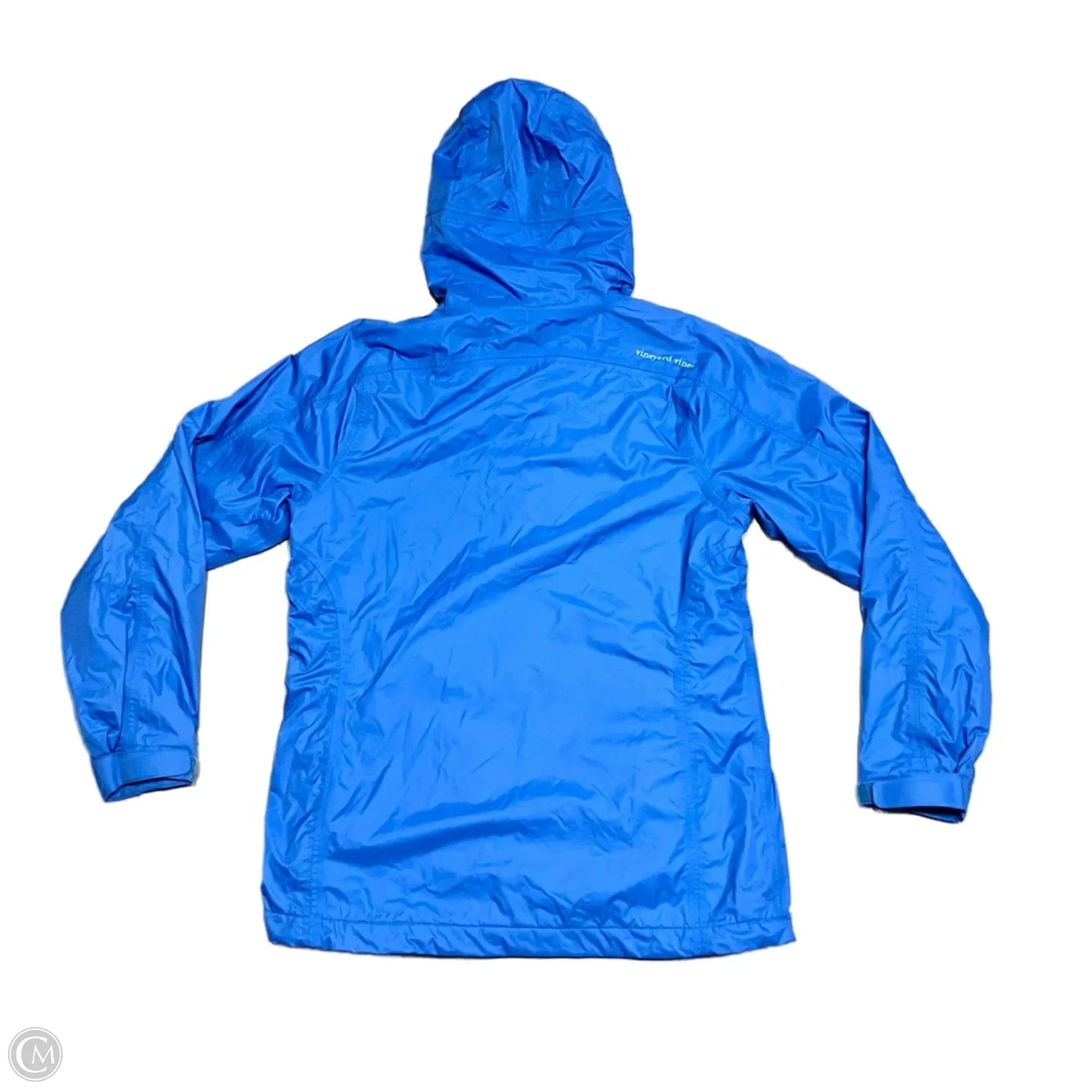 Jacket Windbreaker By Vineyard Vines In Blue, Size: S