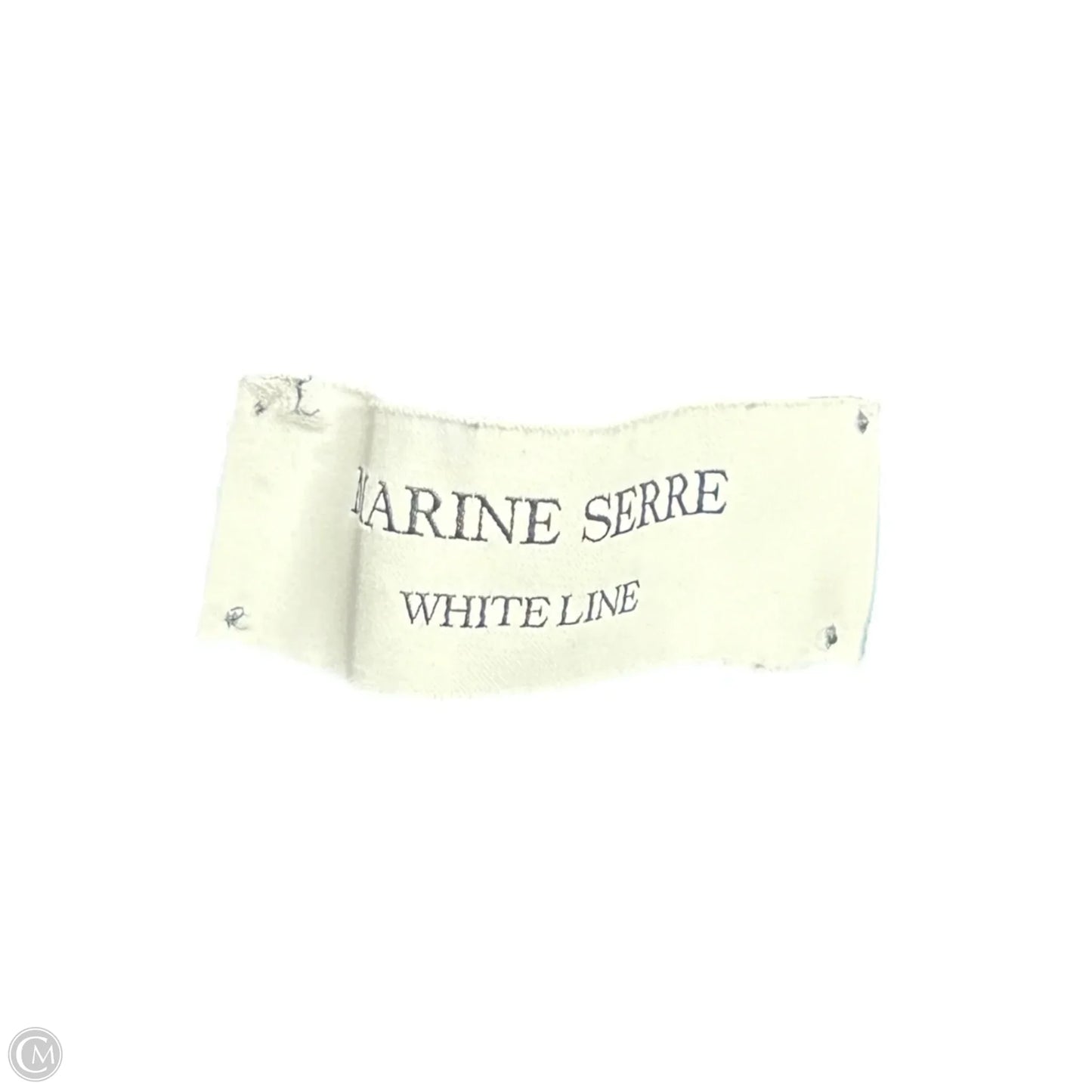 Shorts By Marine Serre In Black & White, Size: 8