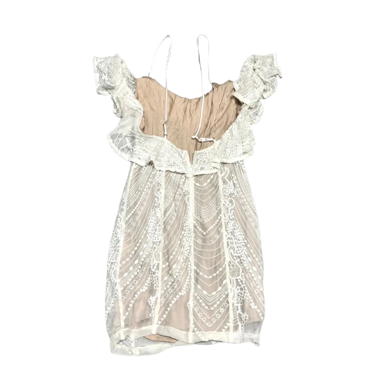 Dress Casual Short By Winona In Cream, Size: S