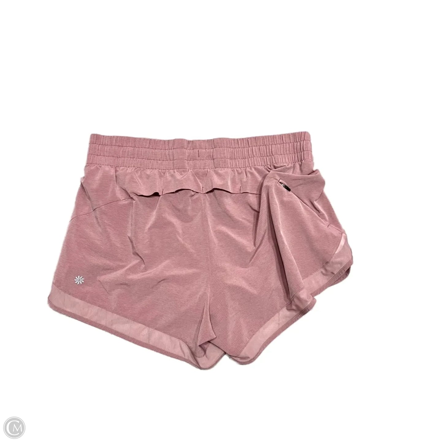 Athletic Shorts By Athleta In Pink, Size: 4