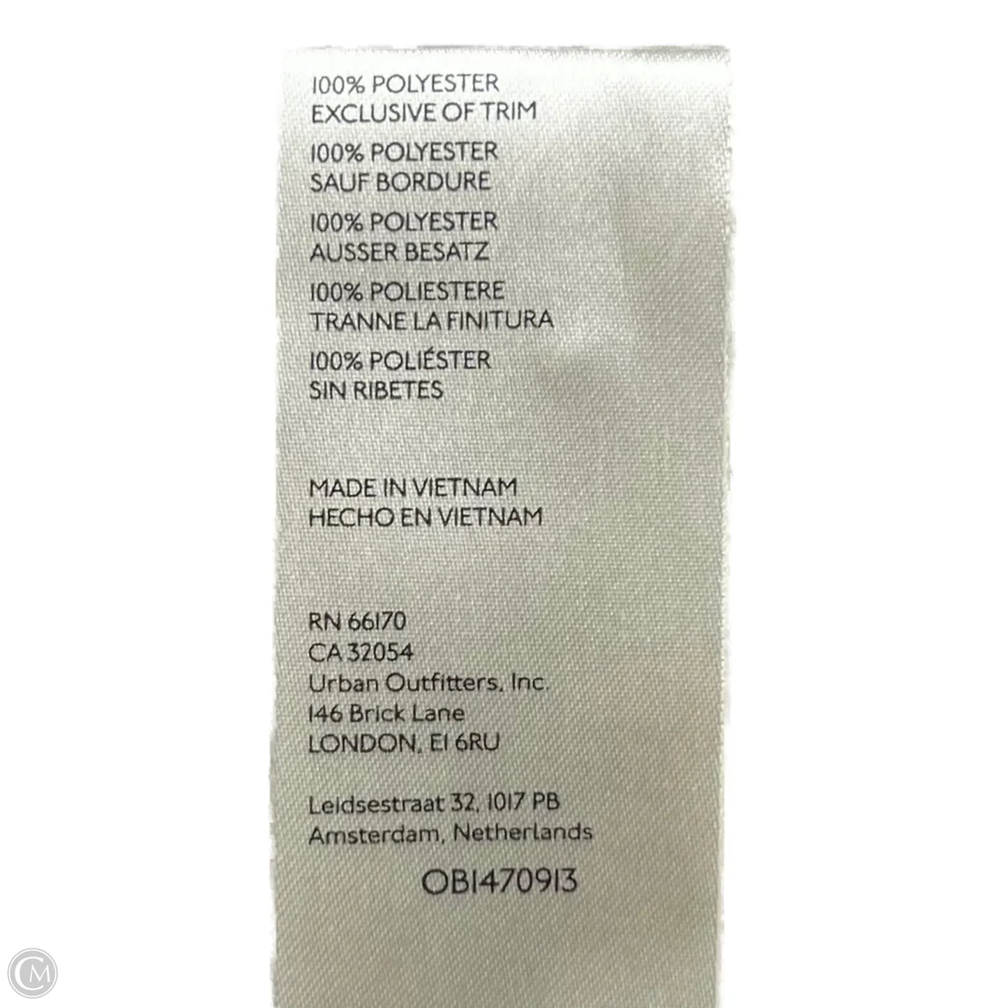 Top Short Sleeve By Anthropologie In Cream, Size: M