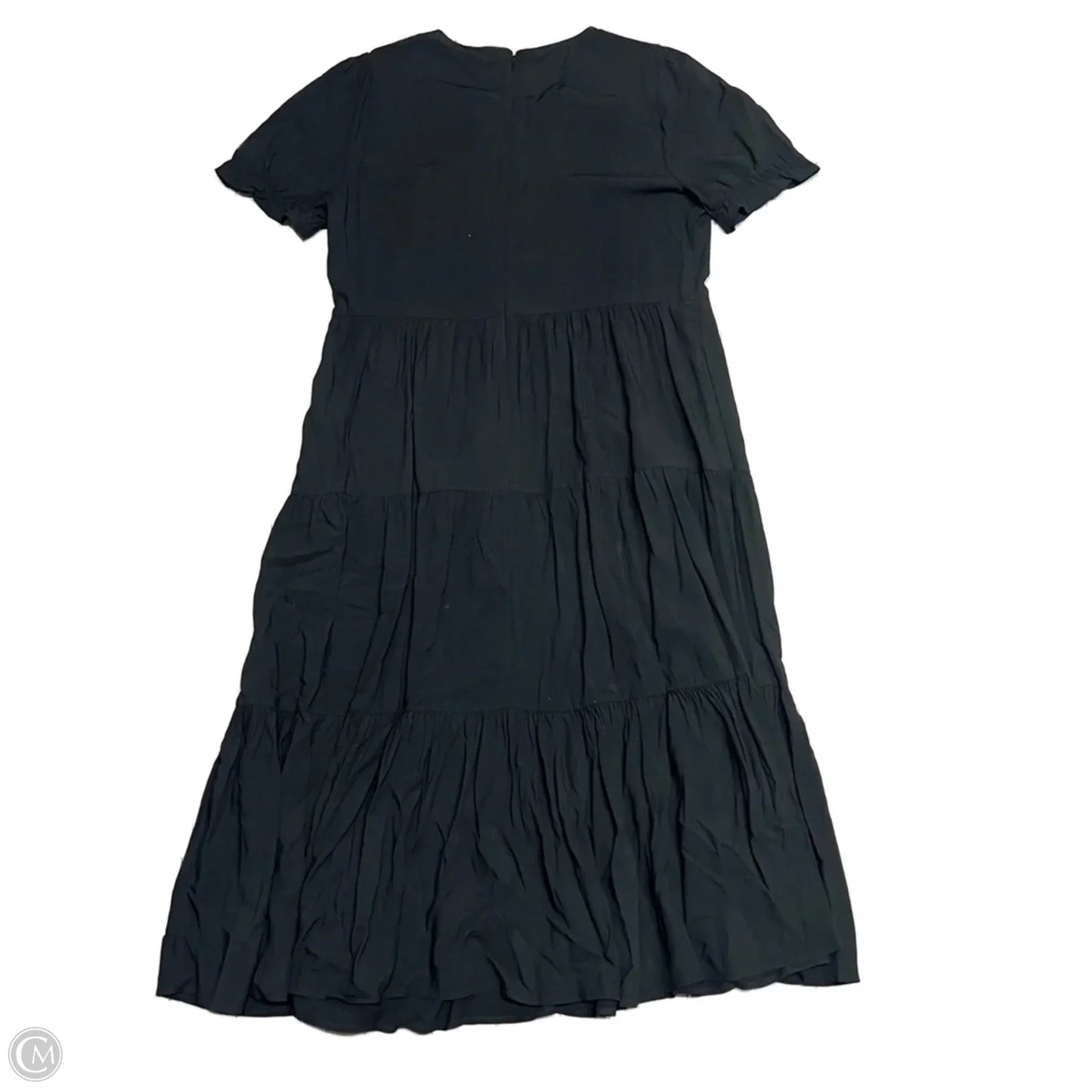 Dress Casual Maxi By J. Crew In Black, Size: L