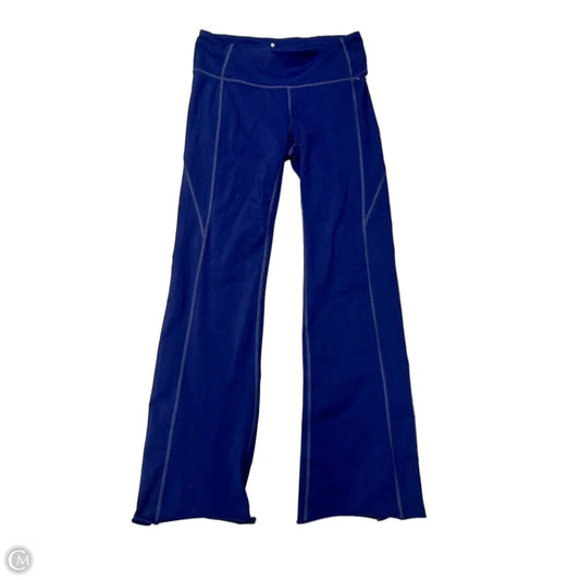 Athletic Leggings By Athleta In Blue, Size: 4