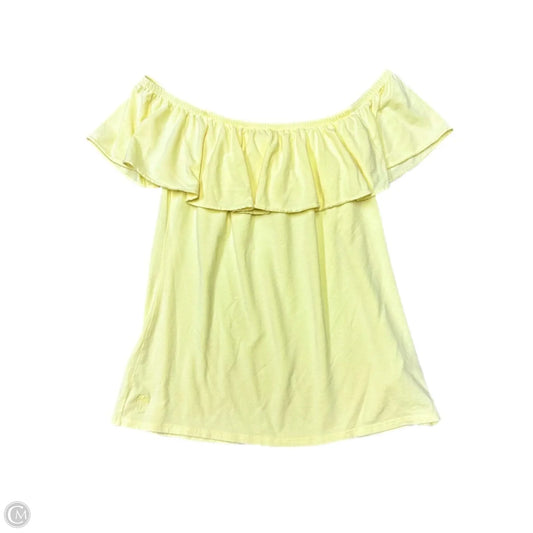 Top Sleeveless Designer By Lilly Pulitzer In Yellow, Size: S