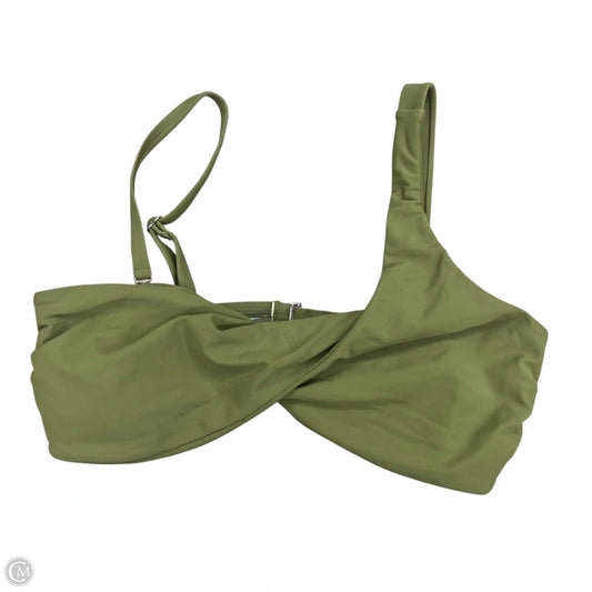 Swimsuit Top By Cupshe In Green, Size: M
