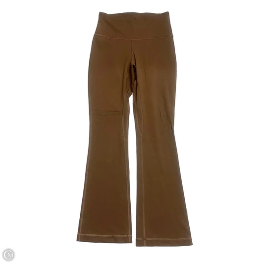 Athletic Leggings By Lululemon In Brown, Size: 6