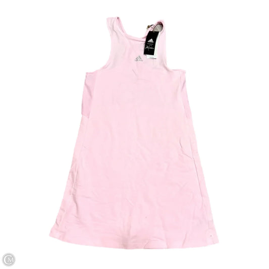 Athletic Dress By Adidas In Pink, Size: Xs