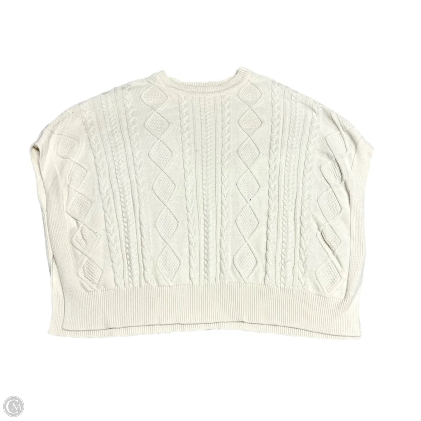 Sweater By Brooks Brothers In Cream, Size: Osfm