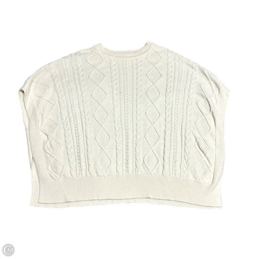 Sweater By Brooks Brothers In Cream, Size: Osfm