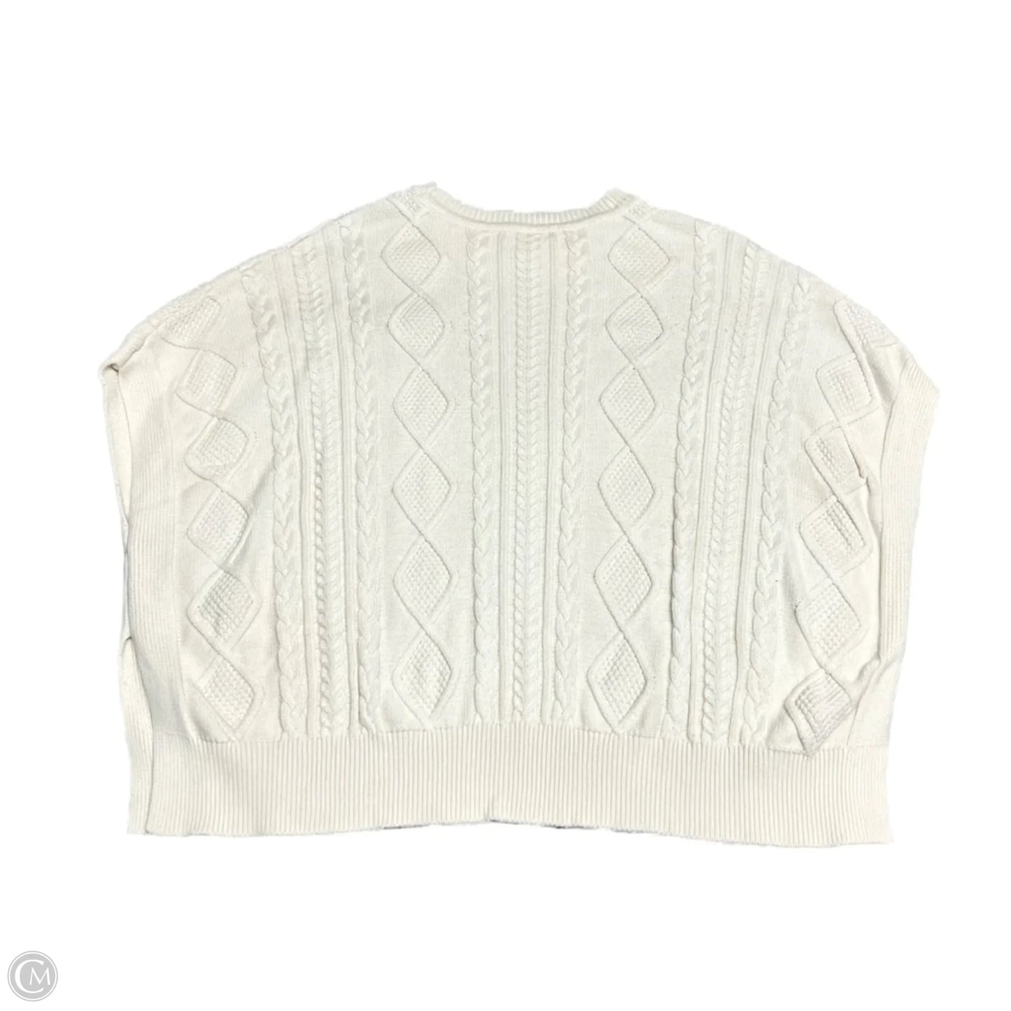 Sweater By Brooks Brothers In Cream, Size: Osfm