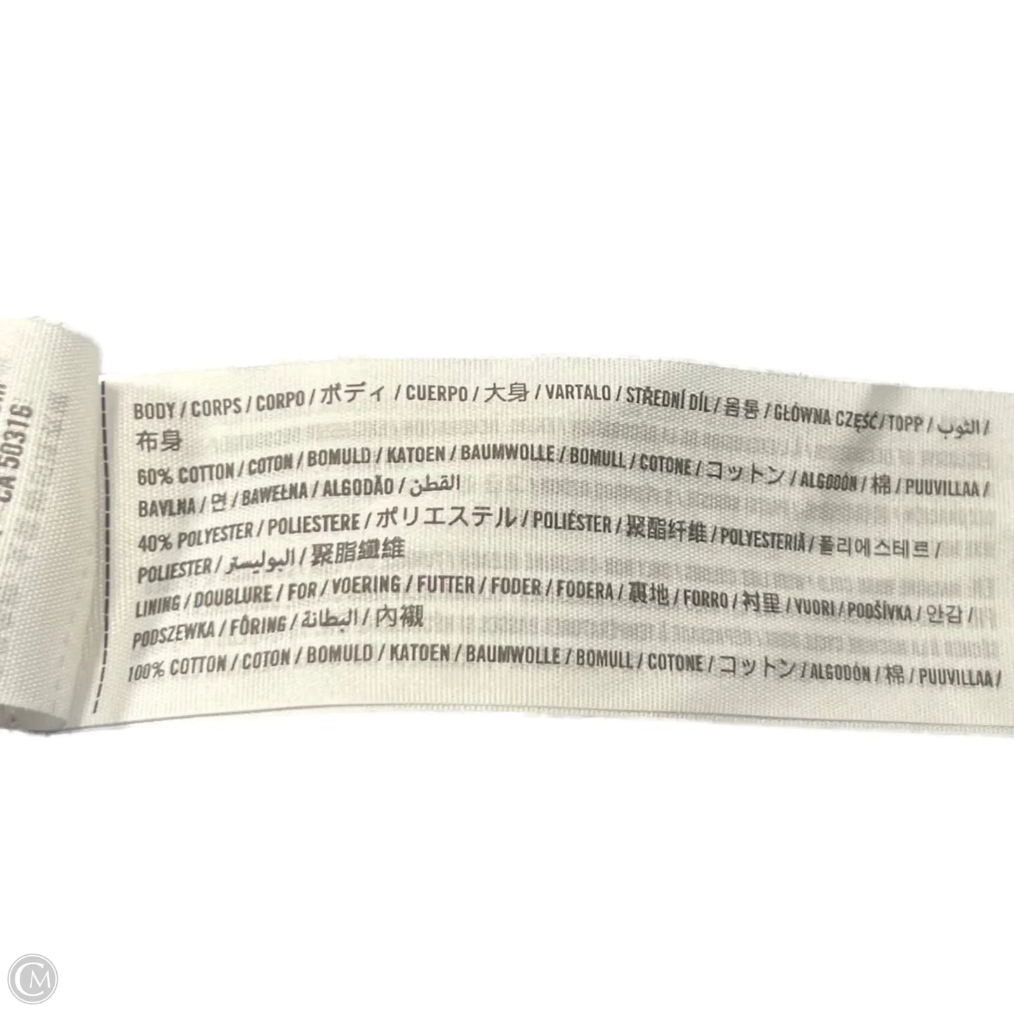 Dress Casual Short By Abercrombie And Fitch In Blue & White, Size: S