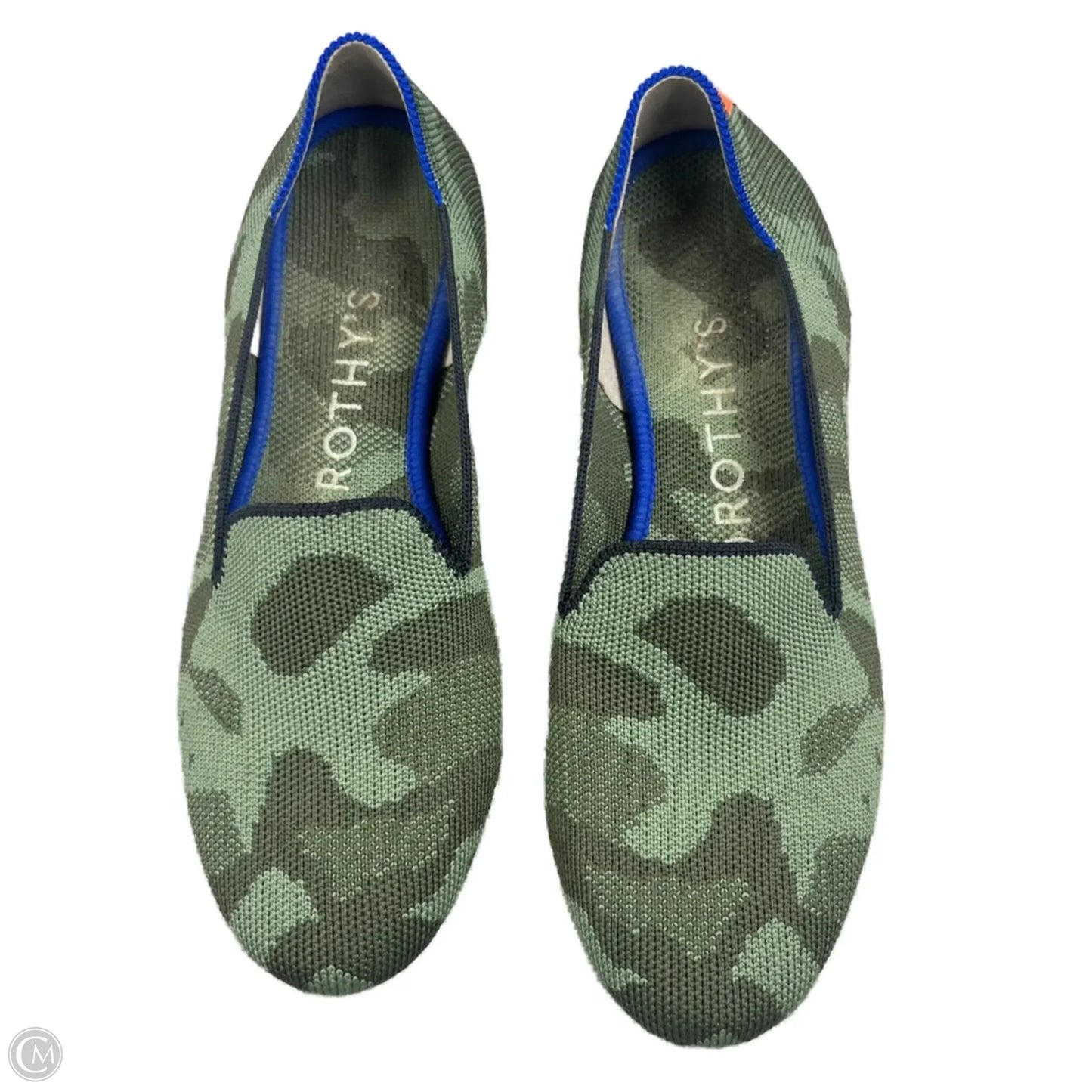 Shoes Flats By Rothys In Camouflage Print, Size: 6.5