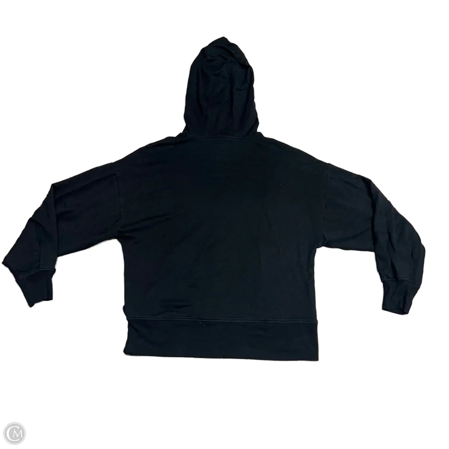 Athletic Sweatshirt Hoodie By Athleta In Black, Size: M