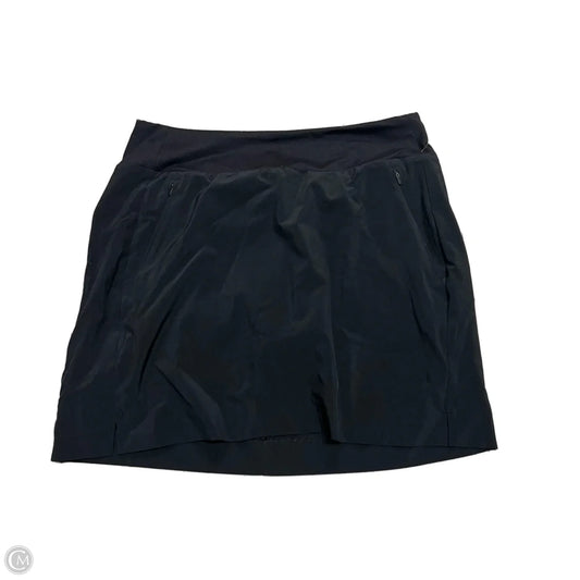 Athletic Skort By Athleta In Black, Size: 8