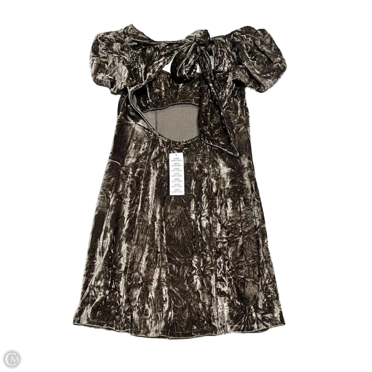 Dress Casual Short By Kimichi Blue In Brown & Cream, Size: M