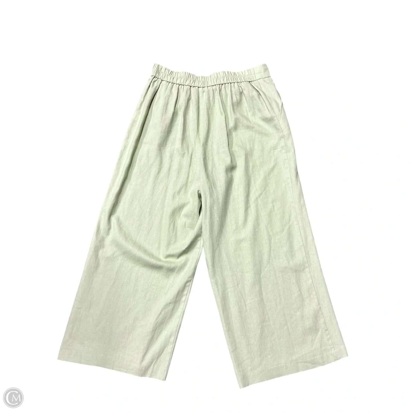 Pants Linen By Sigrid Olsen In Green, Size: 12