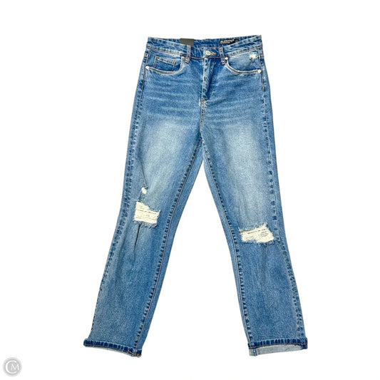 Jeans Cropped By Blanknyc In Blue Denim, Size: 4