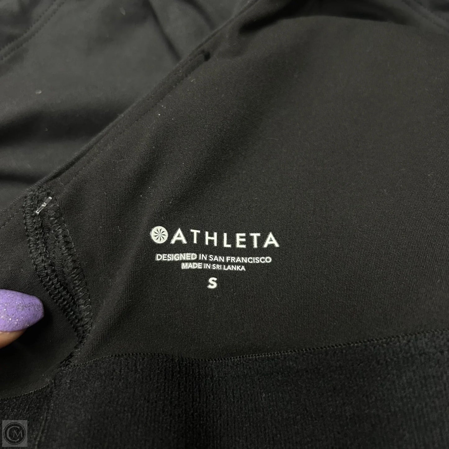 Athletic Tank Top By Athleta In Black, Size: S