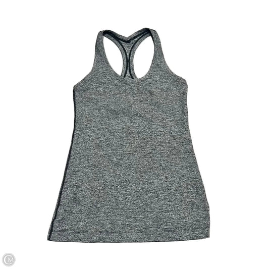 Athletic Tank Top By Lululemon In Grey, Size: S